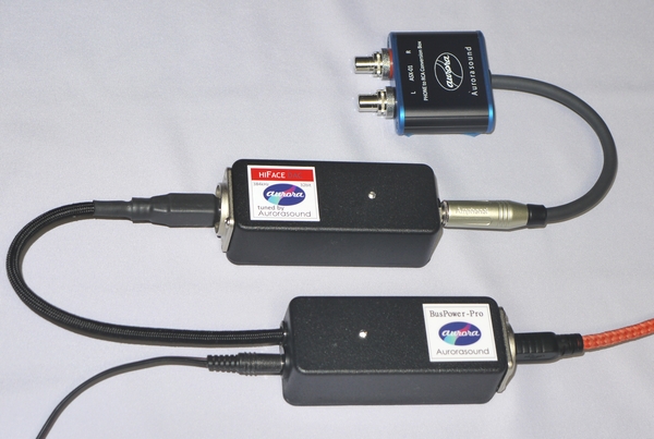 HIFACE DAC-Pro, ASX-01 と　BusPower-Proを使用した例 